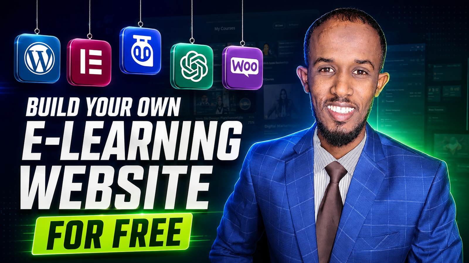 Learn how to build your own e-learning website for Free