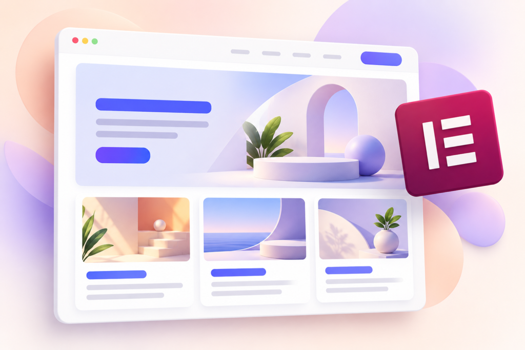 Elementor homepage guide